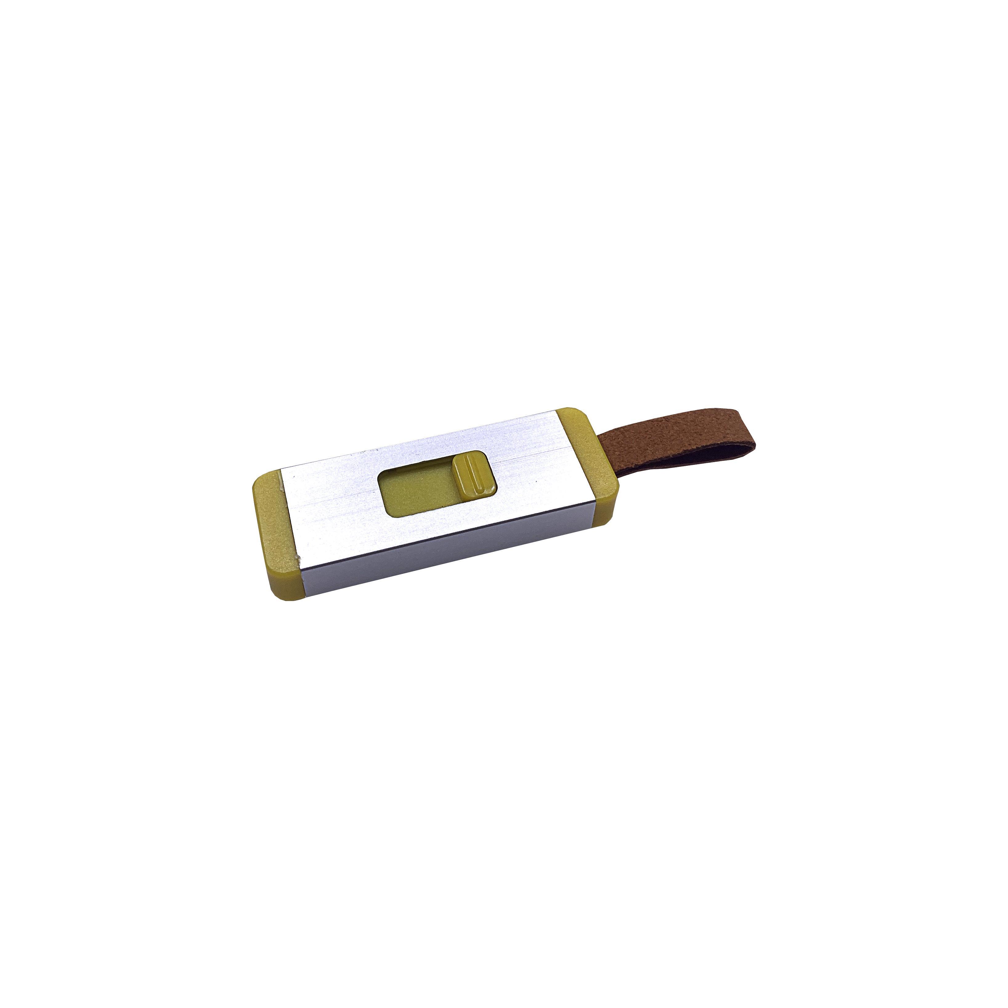 USB-Stick F95 USB 2.0 Flash Disk   2 GB Silber/Gelb
