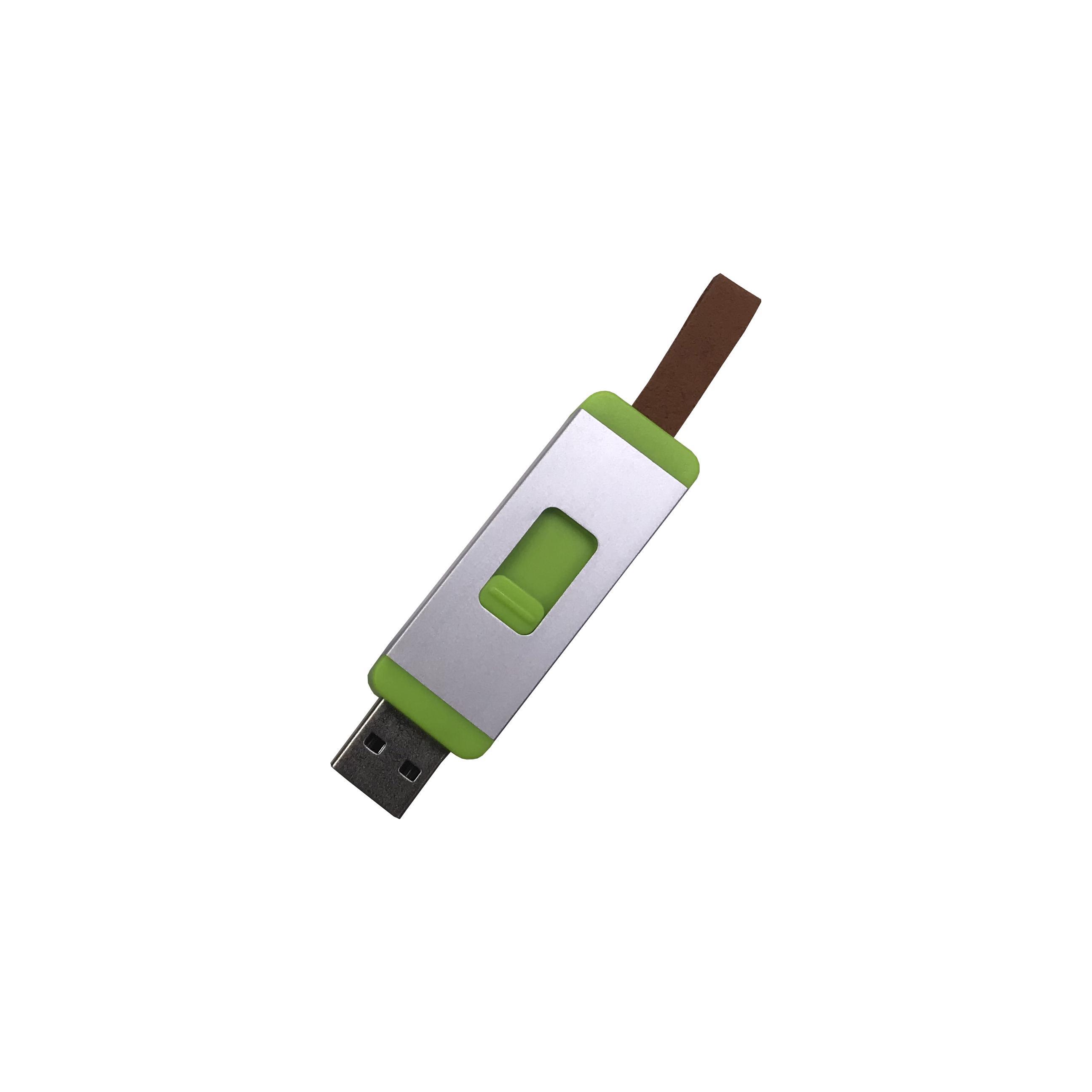 USB-Stick F95 USB 3.0 Flash Disk 128 GB Silber/Grün