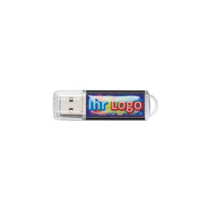 USB-Stick F47 Doming USB 2.0 Flash Disk   4 GB Schwarz