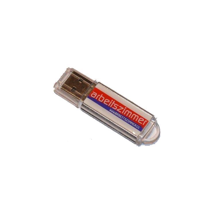 USB-Stick F47 Doming USB 3.0 Flash Disk  16 GB Silber