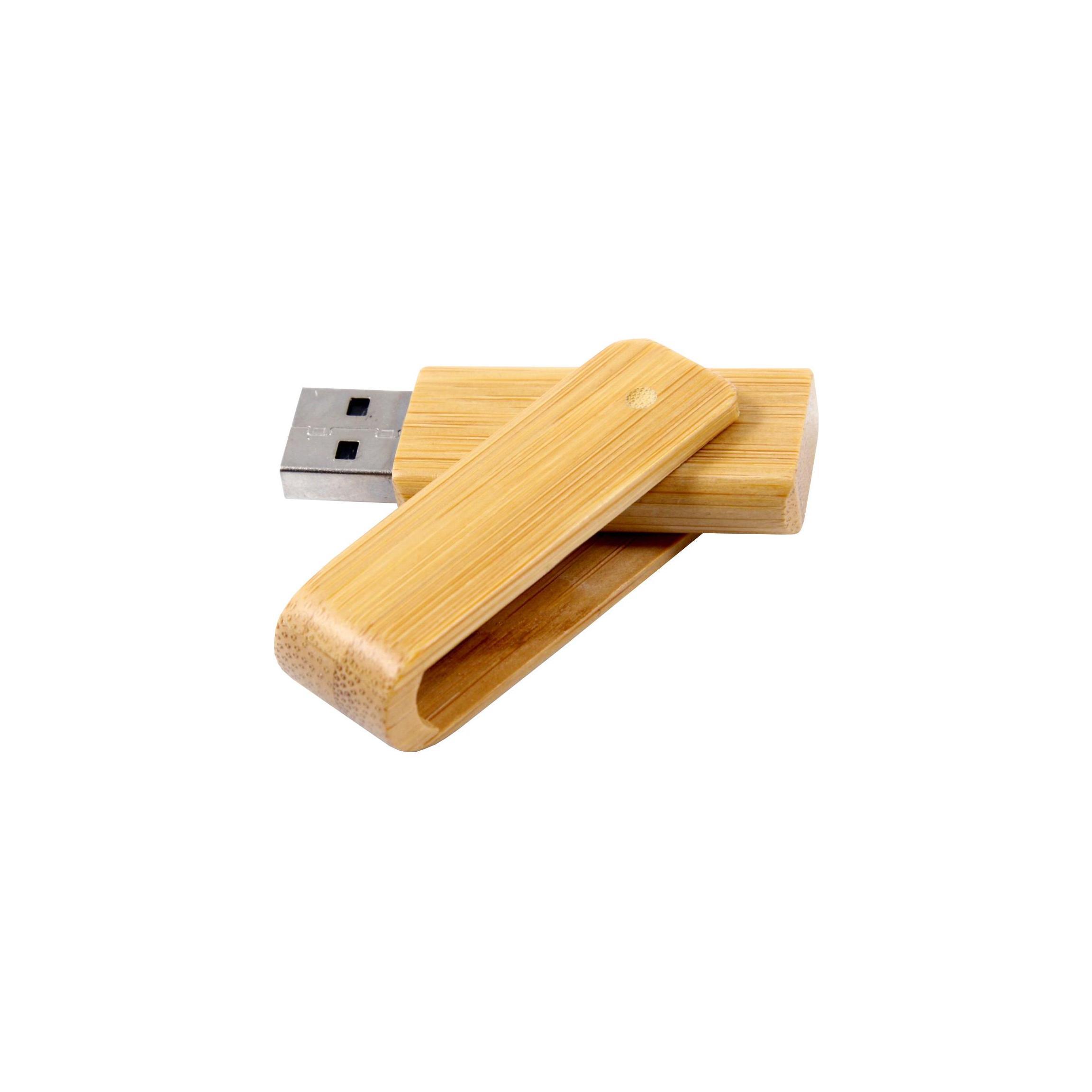 USB-Stick H24 USB 2.0 Flash Disk  64 GB Bambus