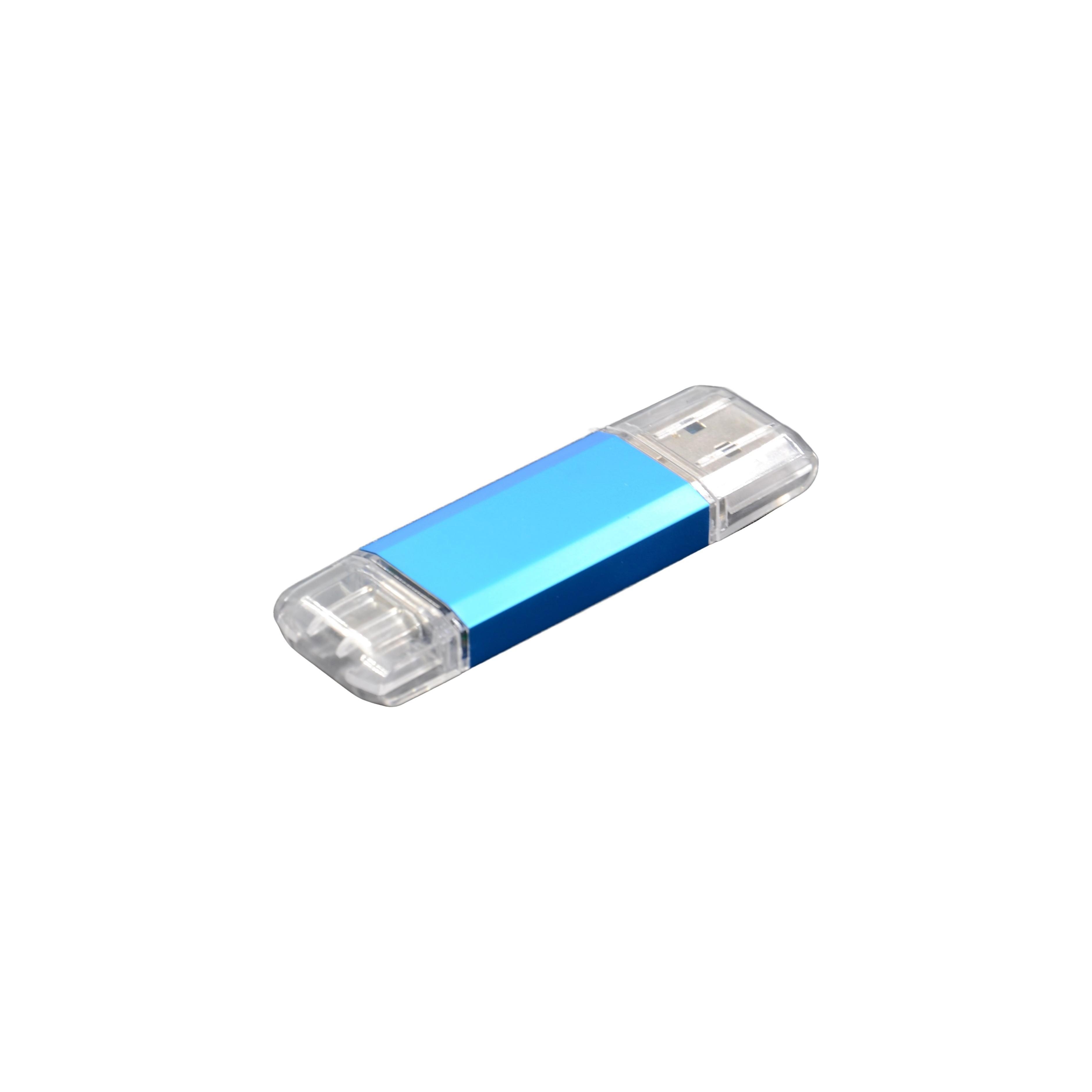 Modell F47 Typ C USB 2.0 Flash Disk 128 GB Blau