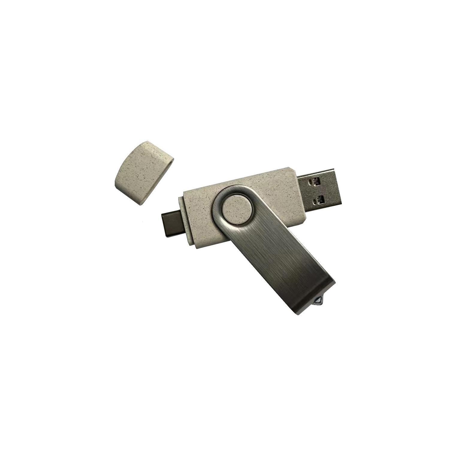 USB-Stick C05 Weizenstroh Typ C USB 3.0 Flash Disk  32 GB Weizenstroh
