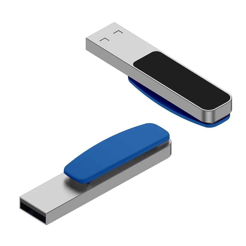 USB-Stick LED 01 USB 2.0 COB   4 GB Blau