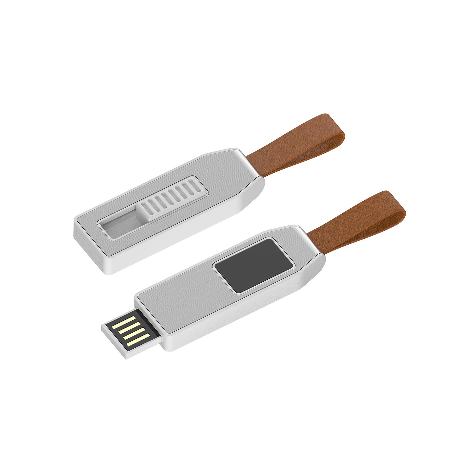 USB-Stick LED 04 USB 2.0 COB   2 GB Weiß