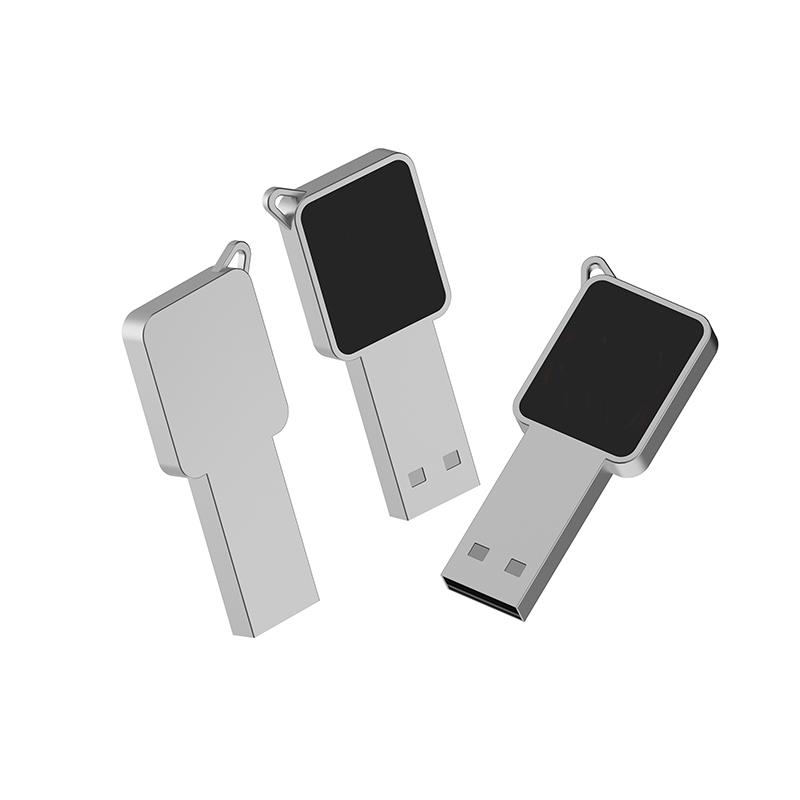 USB-Stick LED 08 USB 2.0 COB   2 GB Silber
