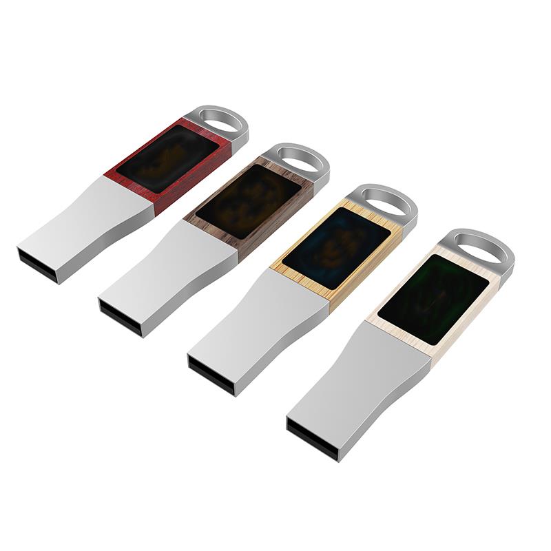 USB-Stick LED 09 USB 2.0 COB  64 GB Nussbaum