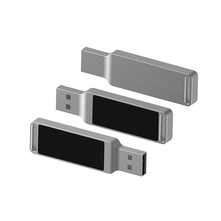 USB-Stick LED 11 USB 2.0 COB   1 GB Silber