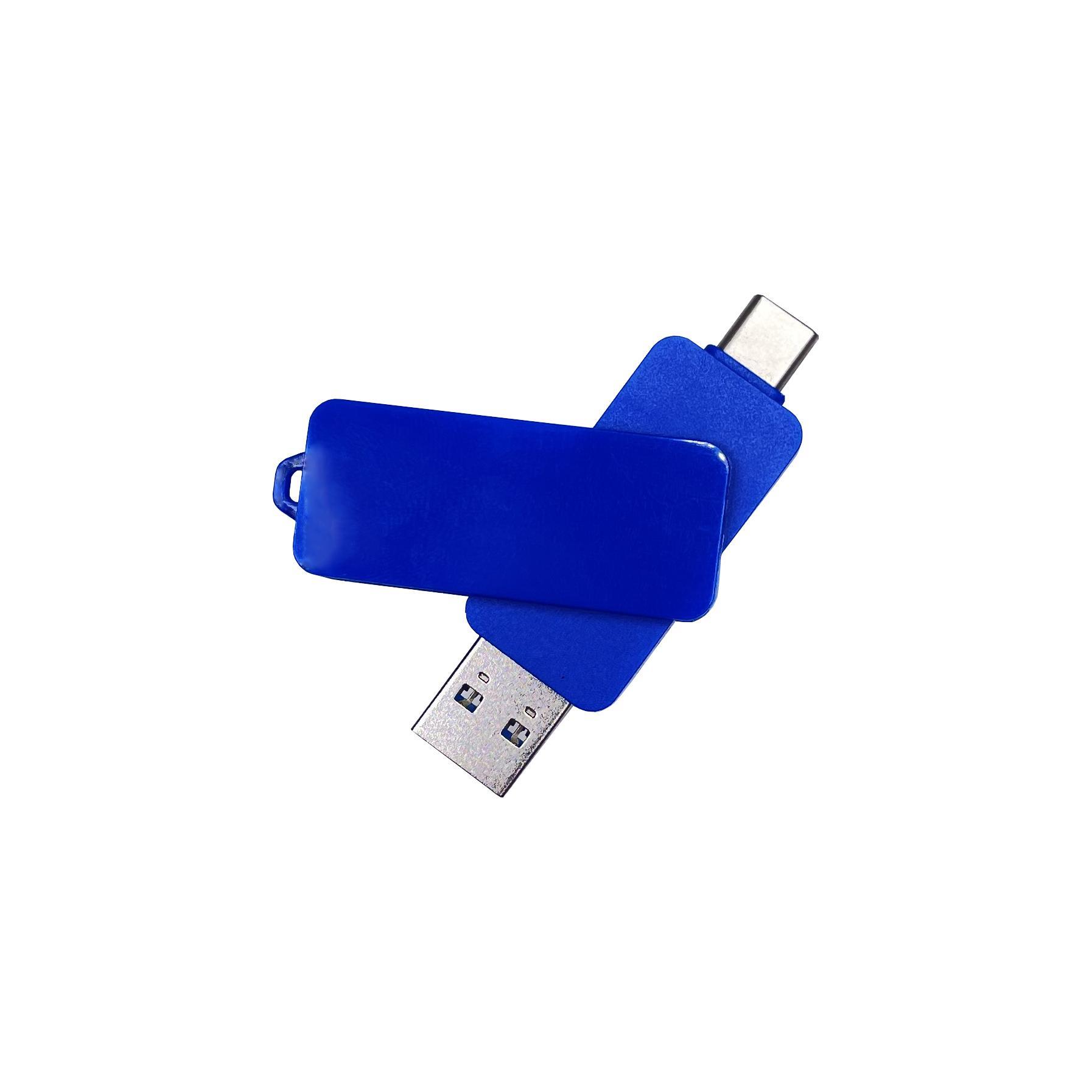 USB-Stick OTG F54 Typ C USB 2.0 Flash Disk  64 GB Blau