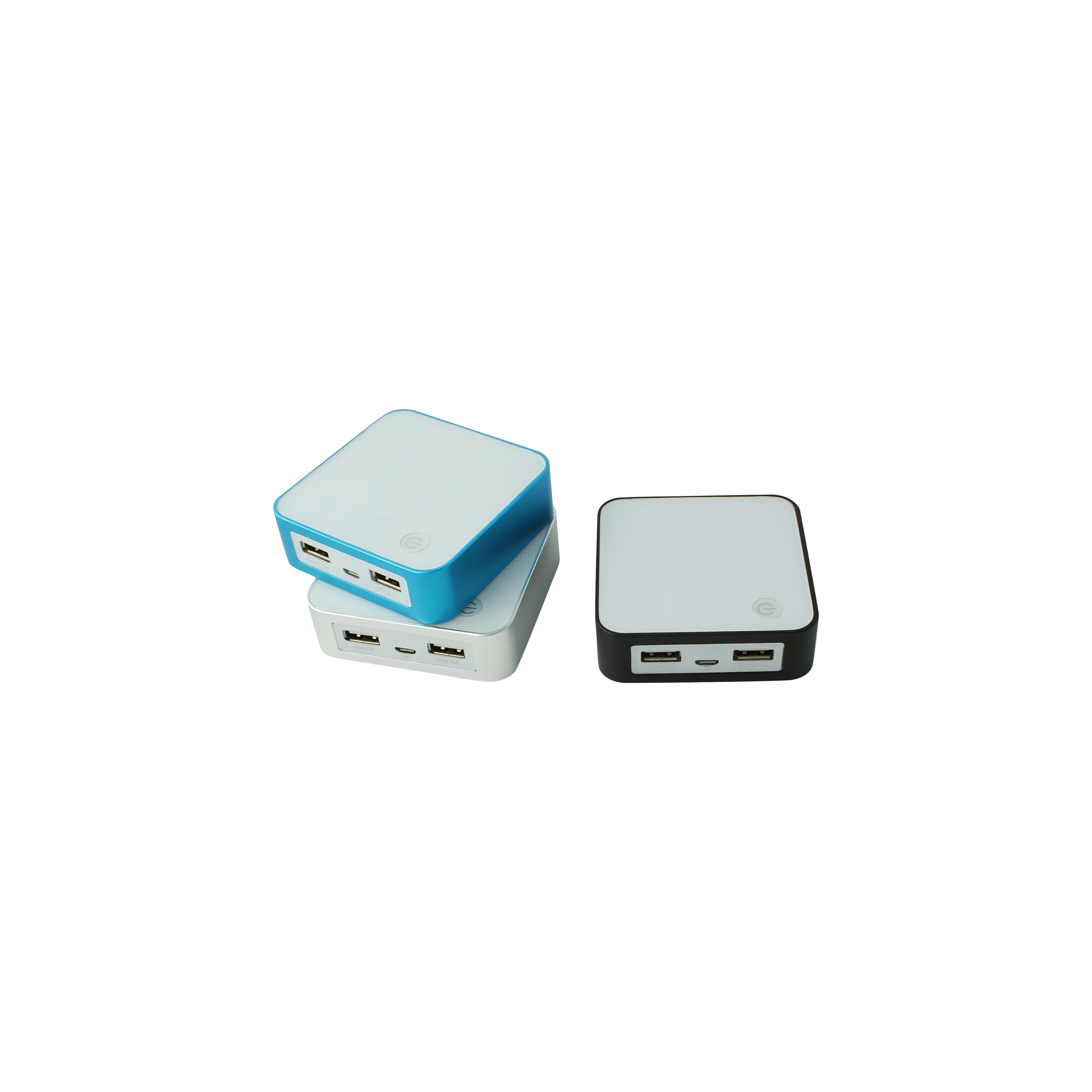 Powerbank PB-22 8400 mAh Weiß/Schwarz