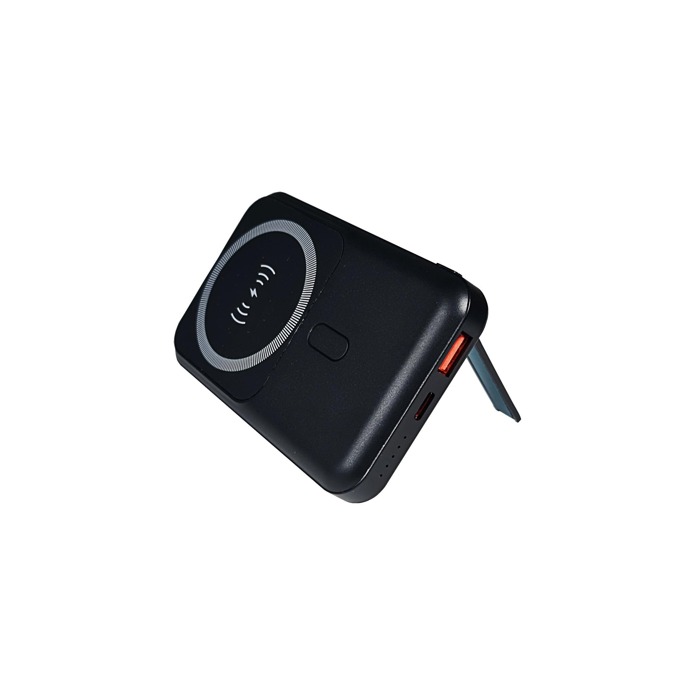 Magnetic Powerbank PB-68 QI Wireless Charging 10000 mAh Schwarz