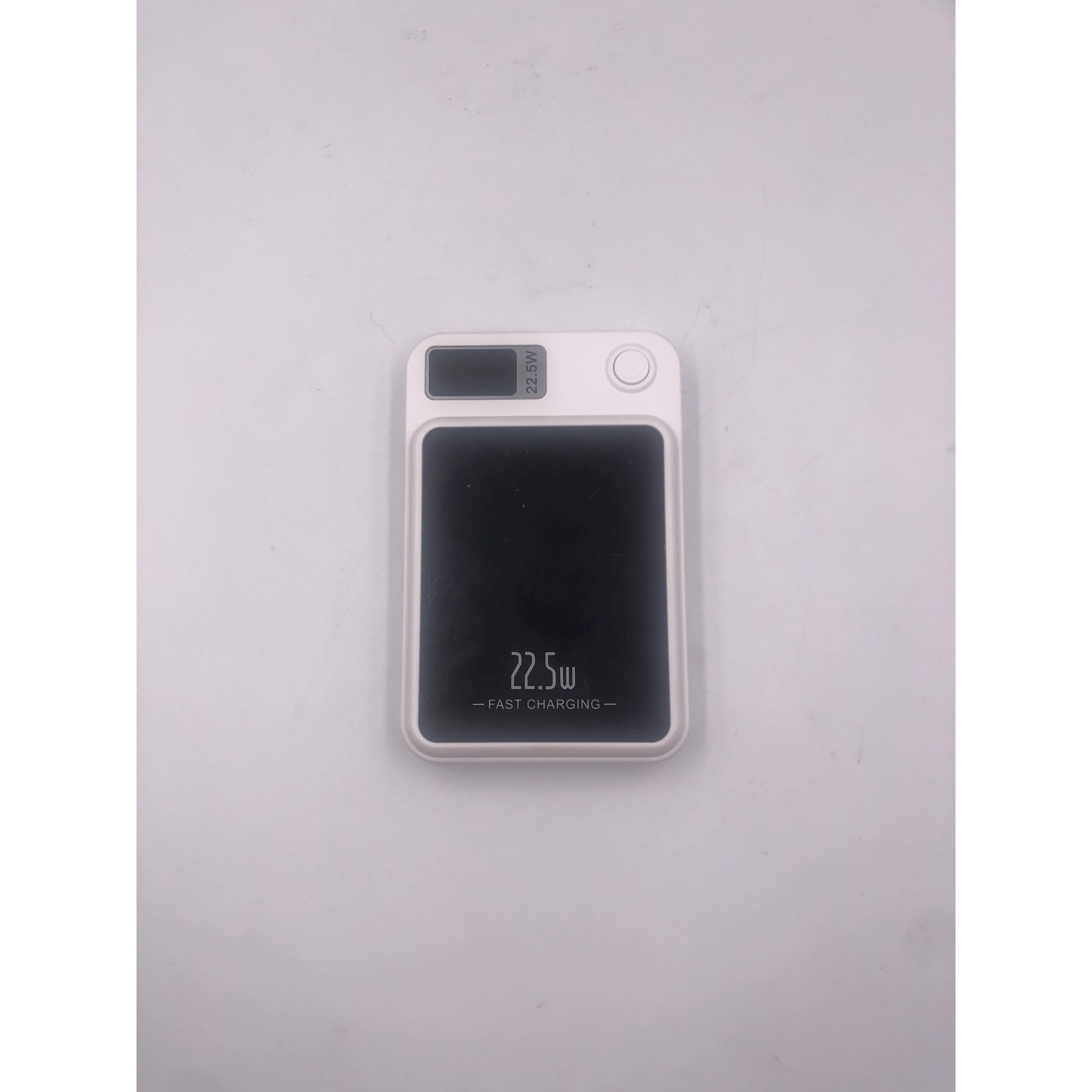 Magnetic Powerbank PB-69 QI Wireless Charging 10000 mAh Weiß