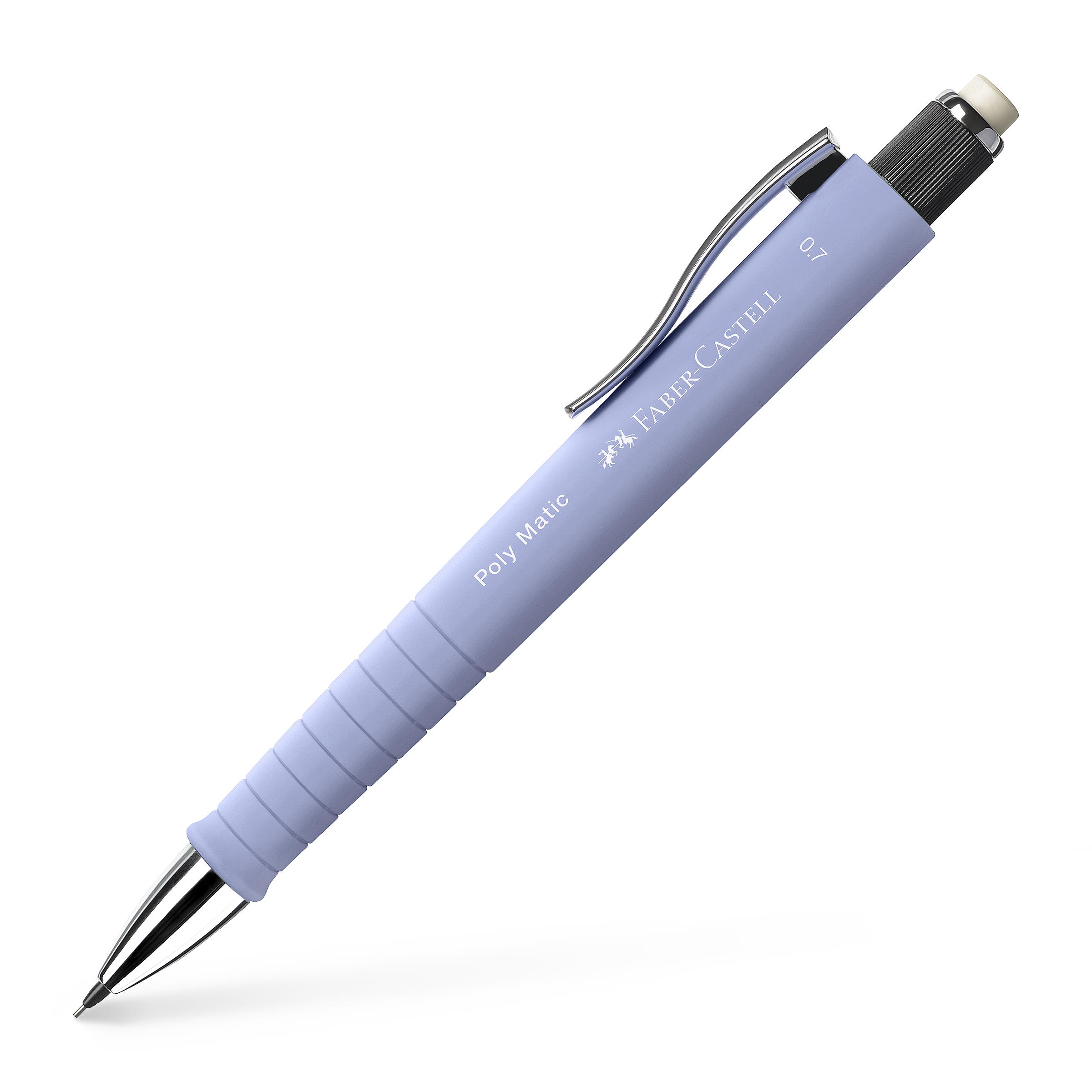 Druckbleistift Poly Matic 0.7 Pale Iris Faber-Castell