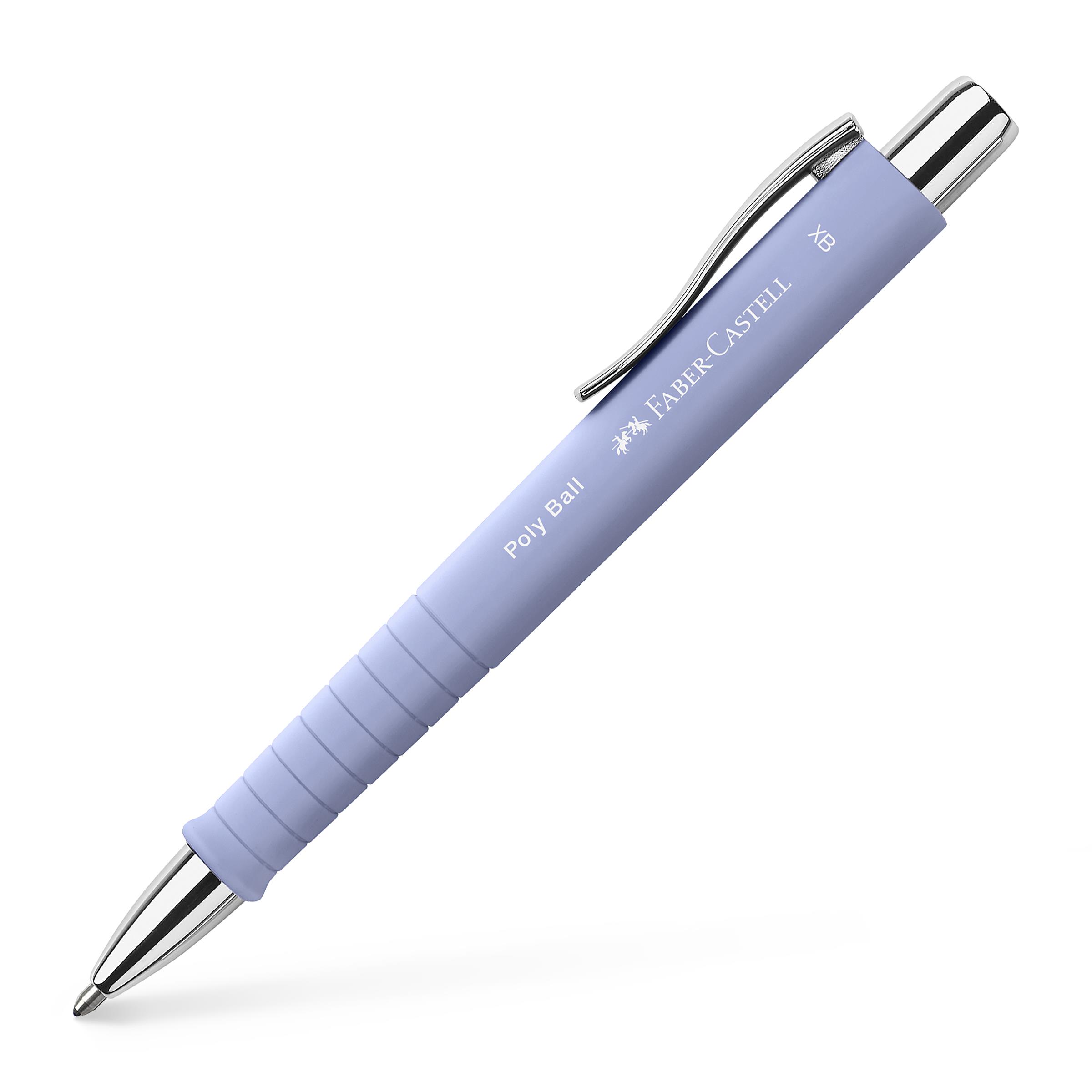 Kugelschreiber Poly Ball XB Pale Iris Faber-Castell