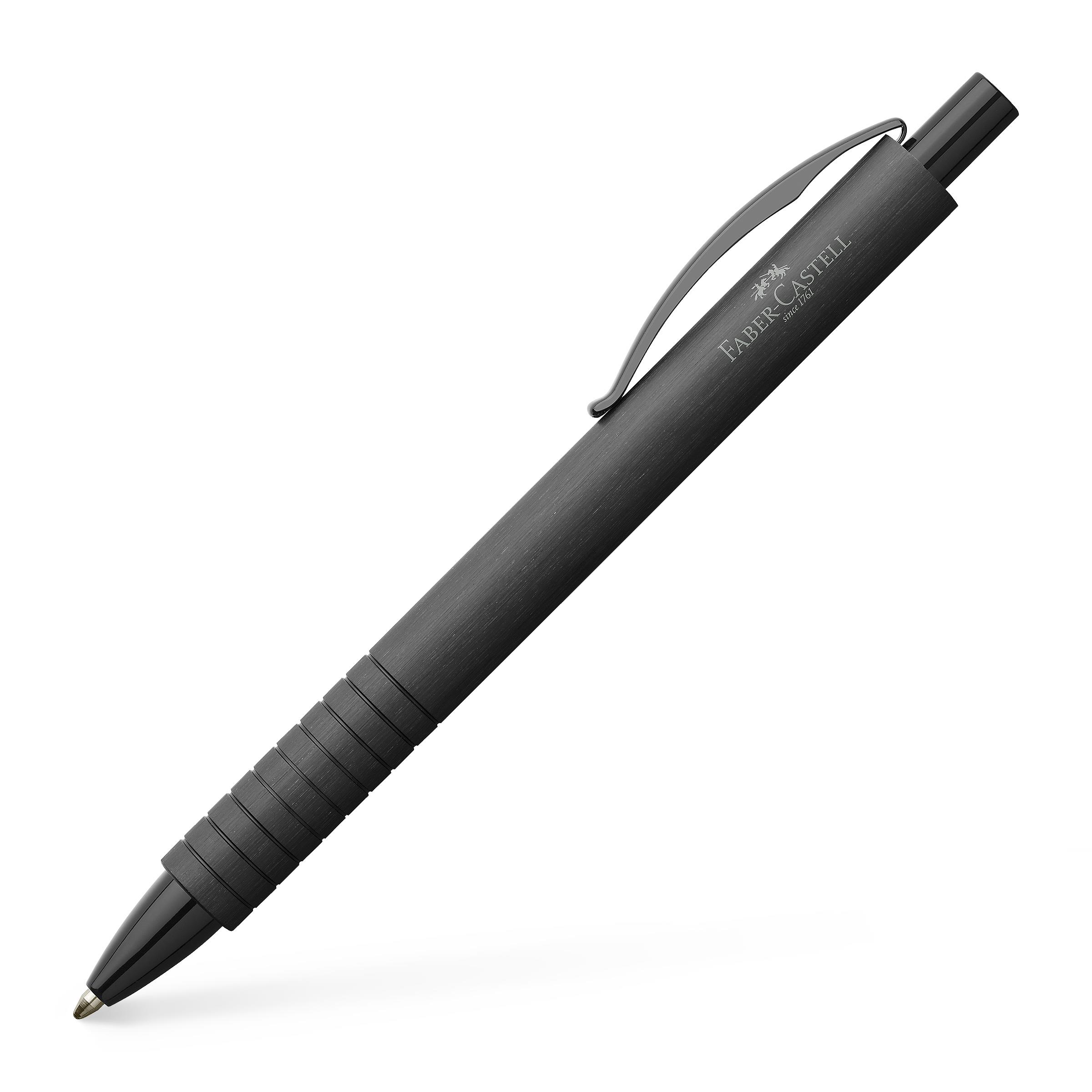 Essentio Aluminium Schwarz Kugelschreiber Faber-Castell