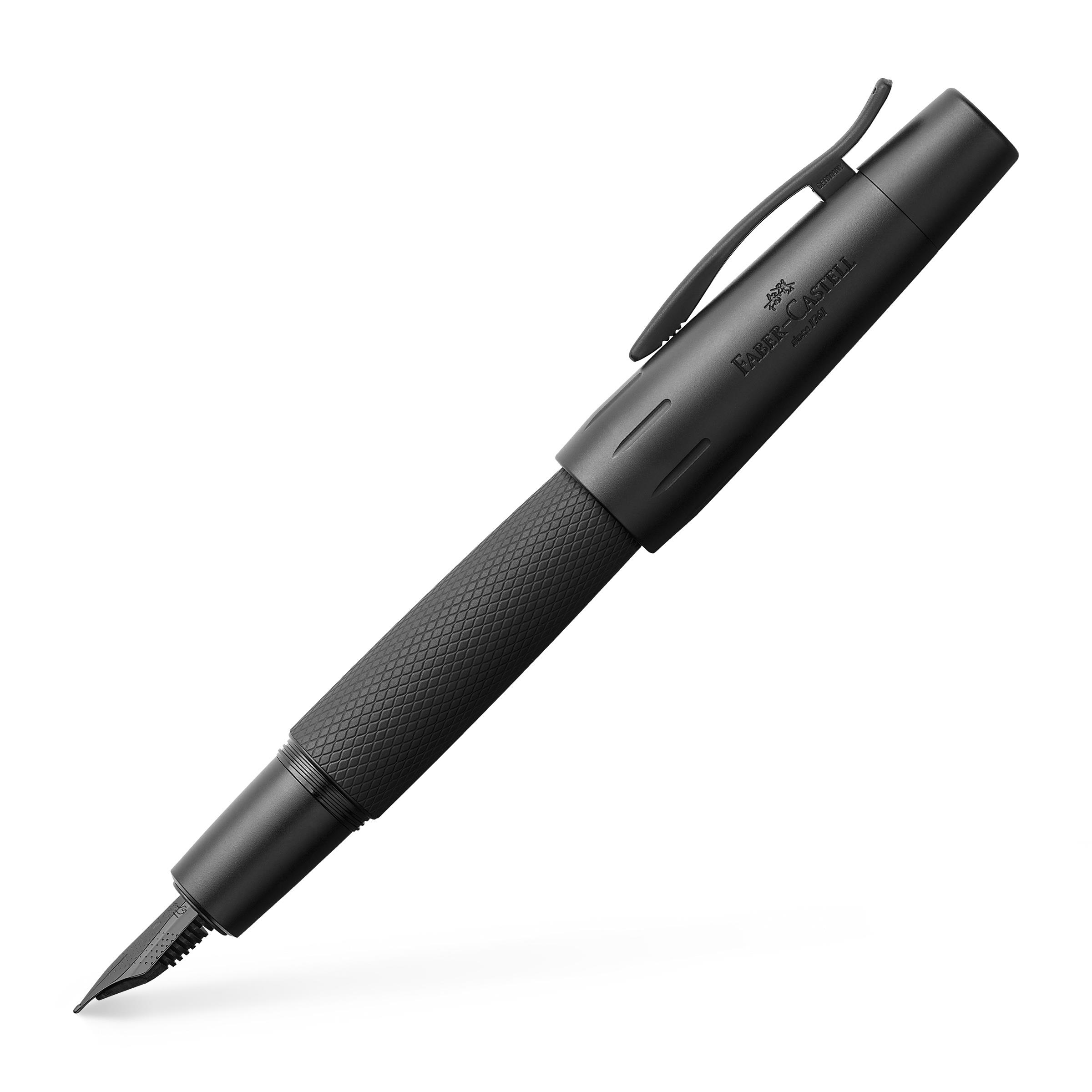 E-Motion Pure Black Fuellfederhalter Faber-Castell