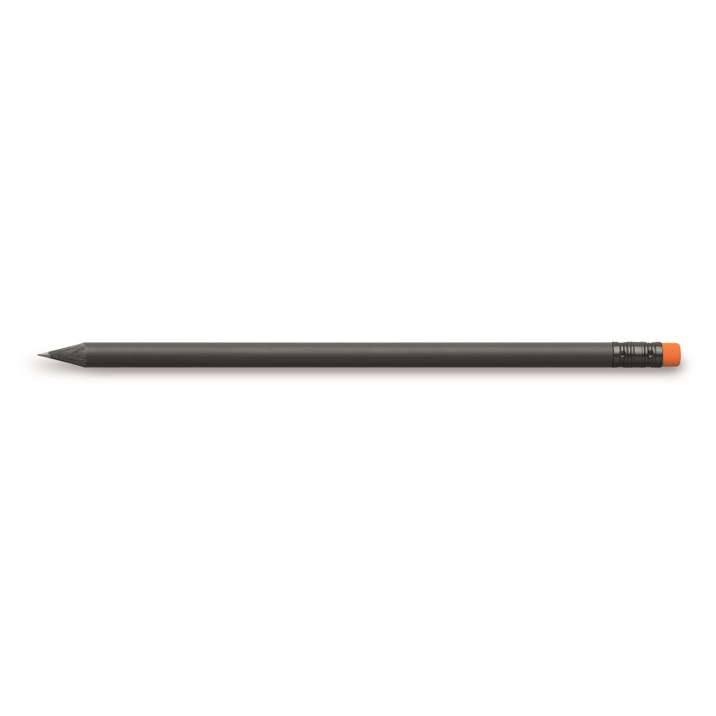 Design Bleistift mit Radiertip Orange Faber-Castell