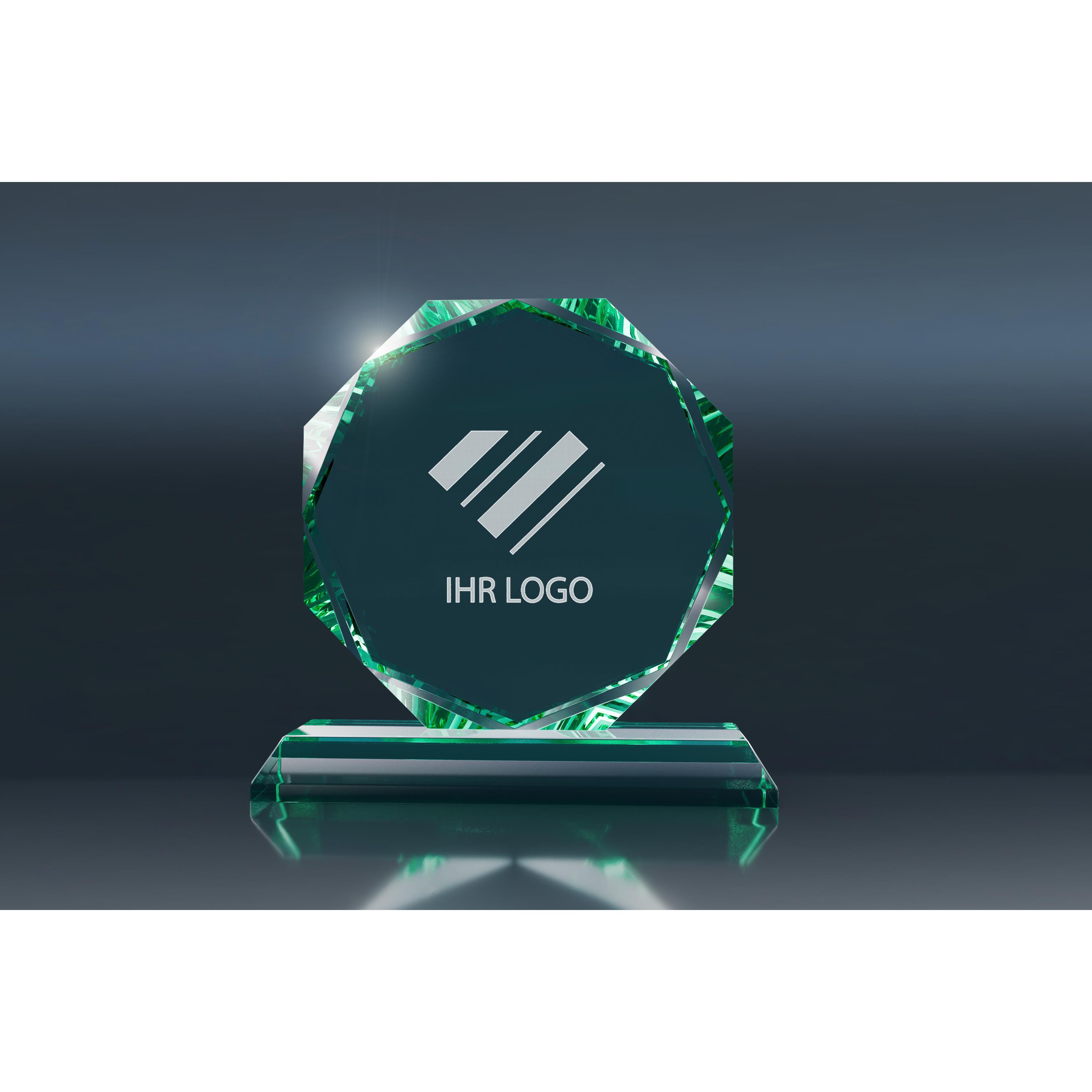 Crystal Trophy Achteck (M)