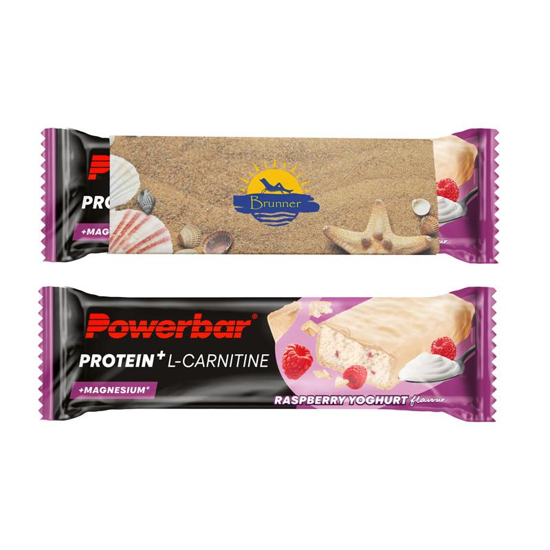 Powerbar im Werbeschuber - Protein+ (Veggie)