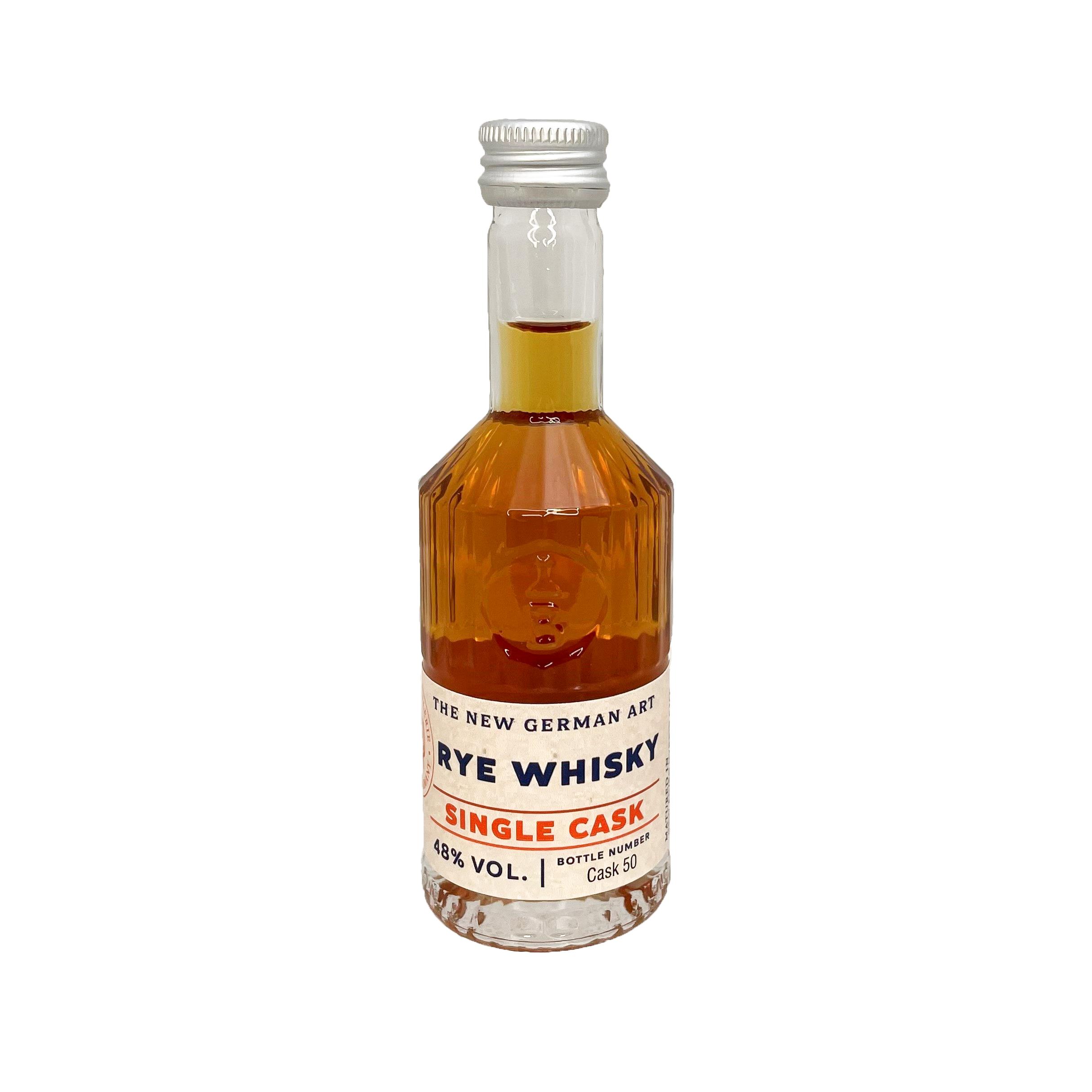 Rye Whisky Single Cask 50 ml, 48 % vol.