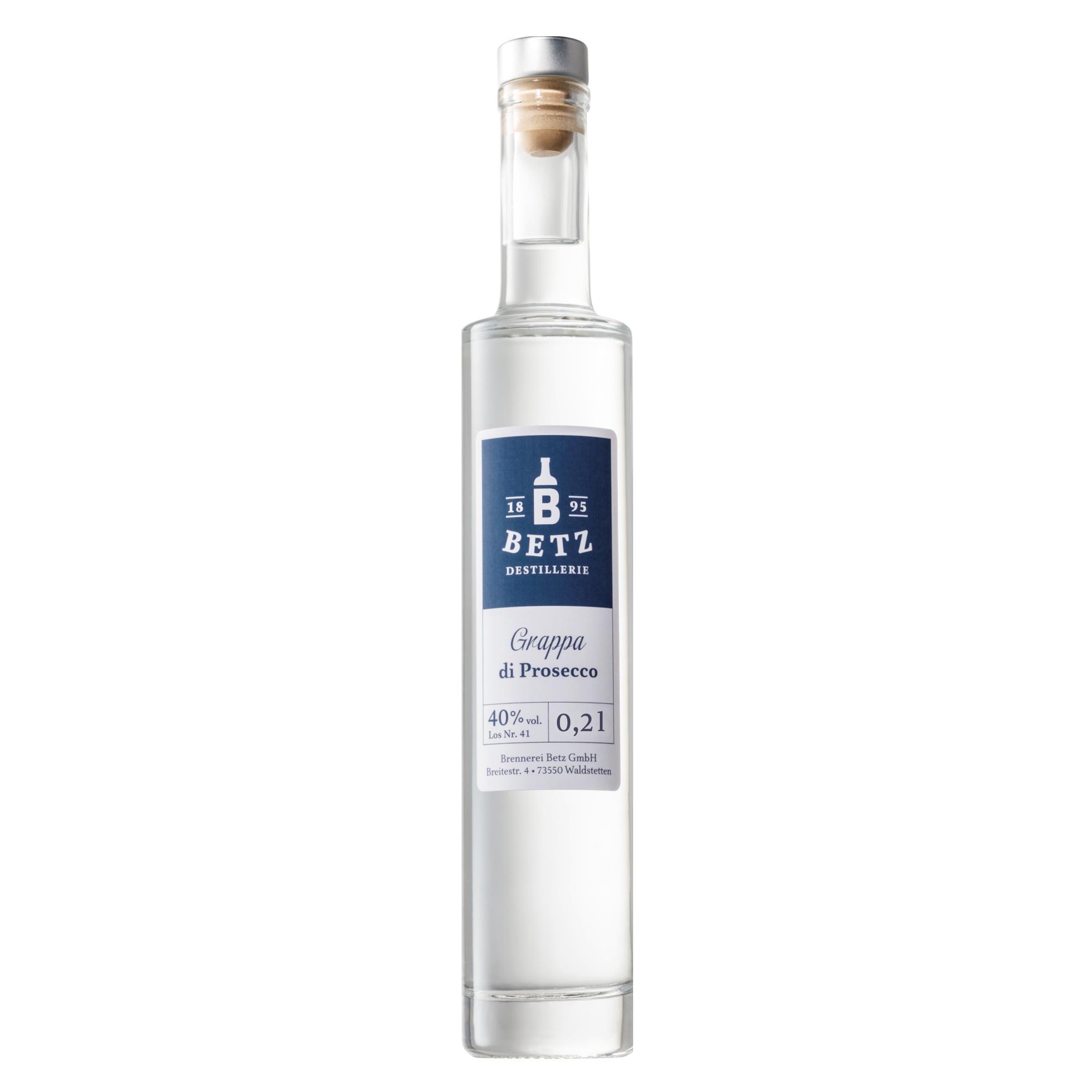 Grappa di Prosecco 0,2 l in Flasche Atlantis, 40 % vol.