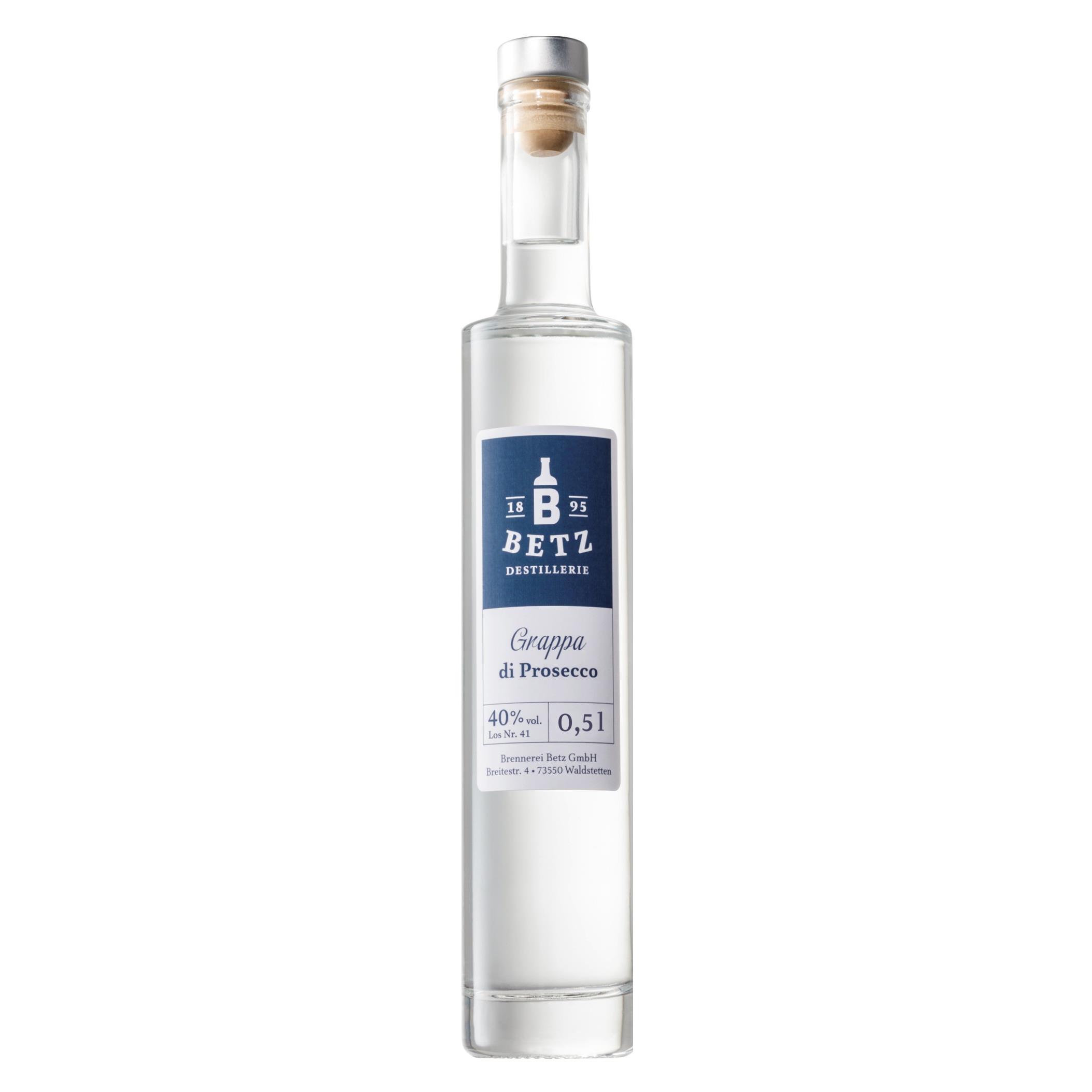 Grappa di Prosecco 0,5 l in Flasche Atlantis 40 % vol.