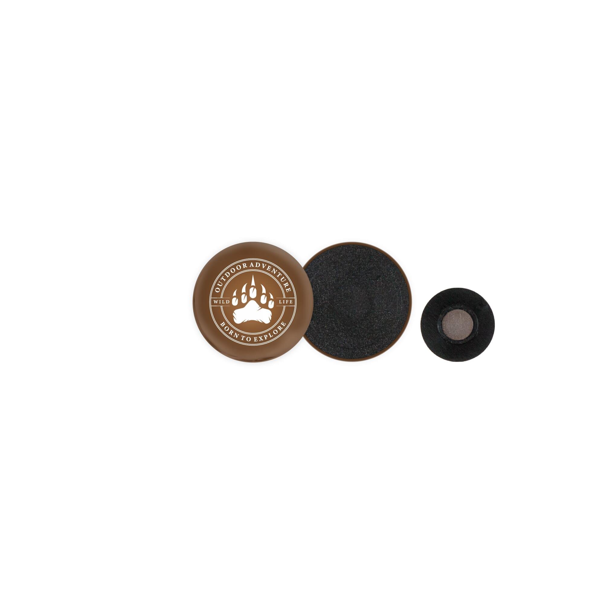 Metallbutton 37mm mit Textilienmagnet