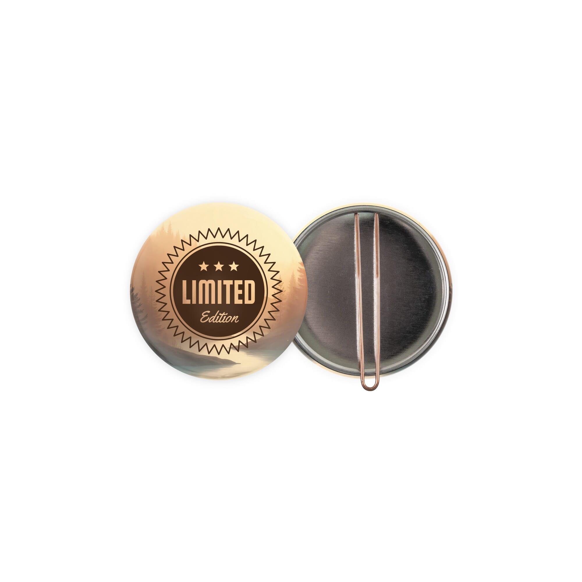 Metallbutton 56mm mit Clip