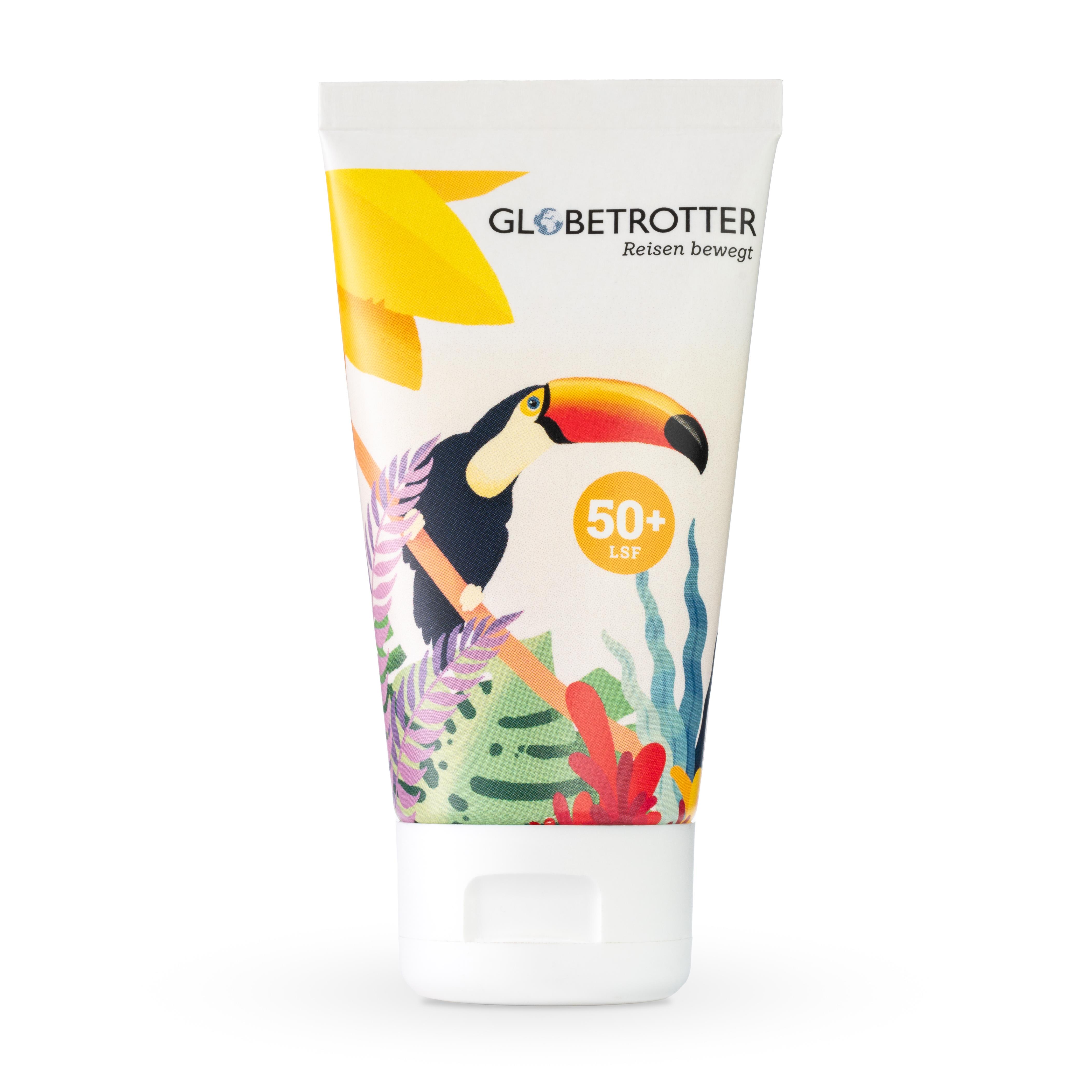 50ml Papier Tube - Sensitiv Sonnenmilch LSF 50