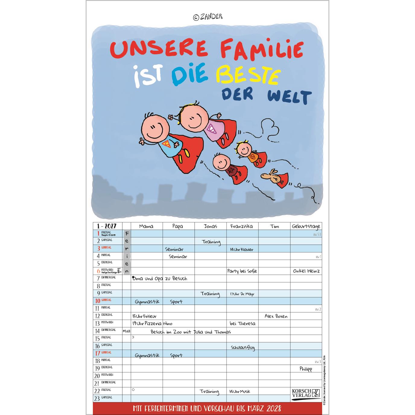 Unsere Familie ist die beste!